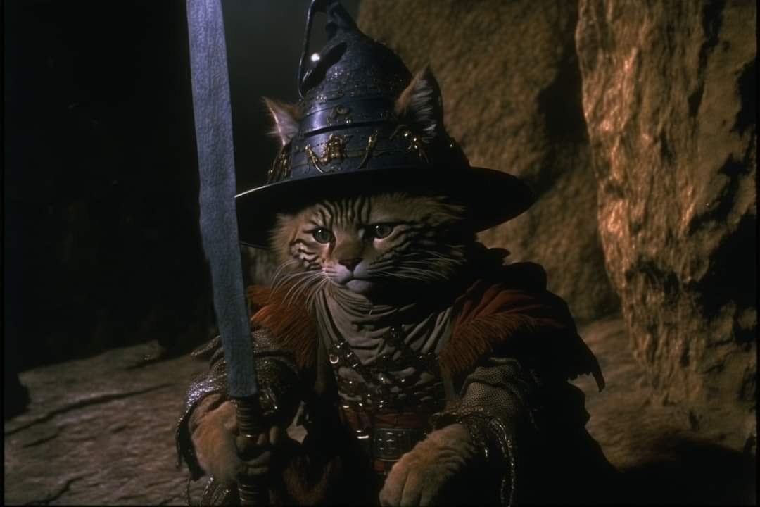 PinguimDanarin2's tweet image. Shrek como Dark Fantasy dos anos 80.