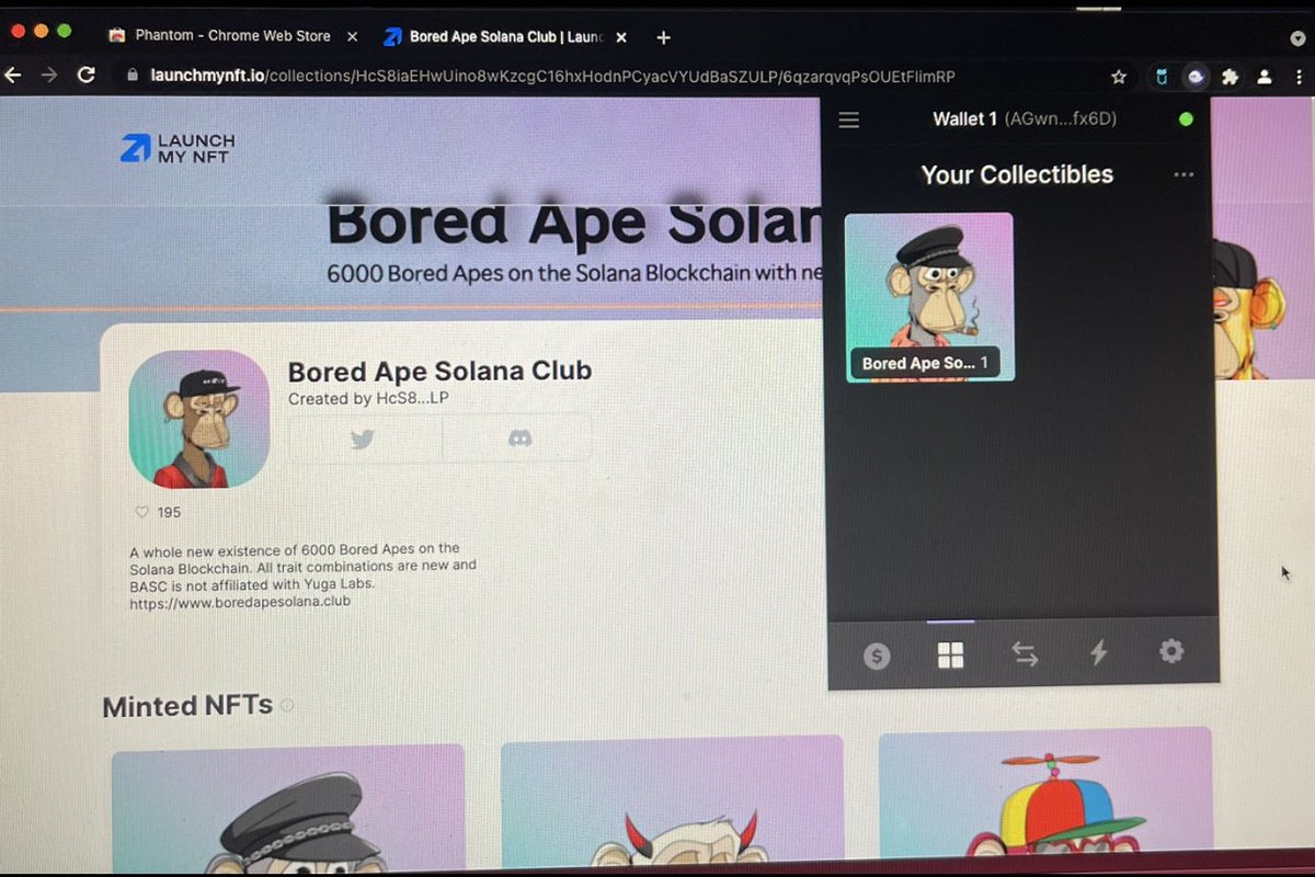 xHighKris's tweet image. Happy Anniversary Brother ❤️ Great to looo back and see the many accomplishments this community has done 🫡💯  TBT to my first NFT Mint @BoredApeSolClub #OGApes