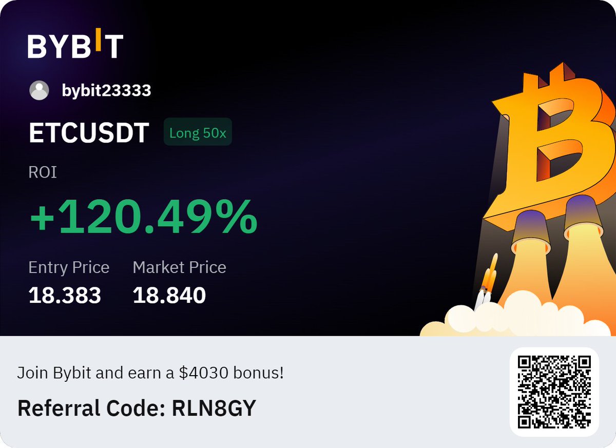 jay11266745's tweet photo. @BybitAustralia  Join Bybit with me and earn a $4030 bonus! https://t.co/KvWrKpZHPn https://t.co/NVh0X1Eol7
