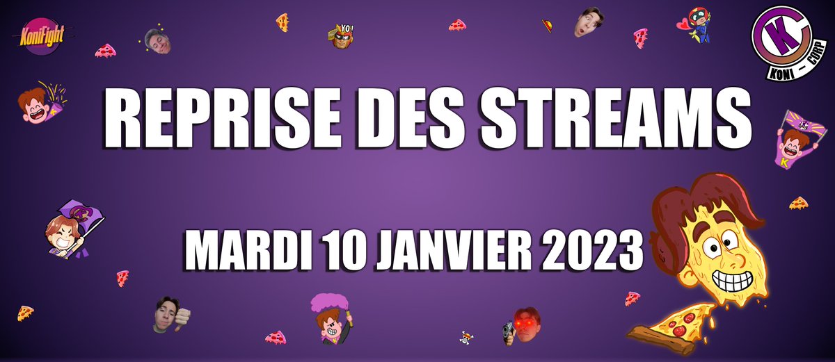 koni_zu's tweet image. Voilà la date officielle de mon retour en stream ! 

Je vais essayer de m'adapter à de nouveaux horaires, surtout avec des streams du soir et être plus réguliers ! (Je vous envoie bientôt mon nouveau planning )