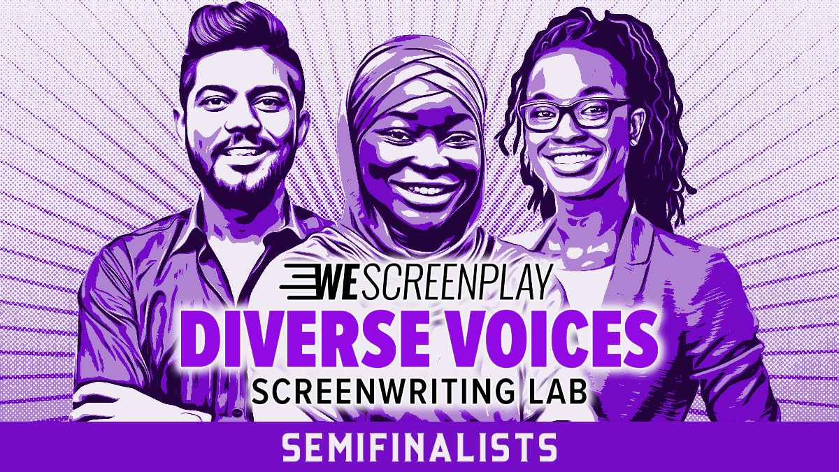 WeScreenplay's tweet photo. 🏆 Congratulations, Semifinalists! 🏆 WeScreenplay Diverse Voices Screenwriting Lab is thrilled to advance entries to the Semifinalist round for another read! Get all the details here: https://t.co/Gq9GSwuqWk https://t.co/xUE8znrL2I