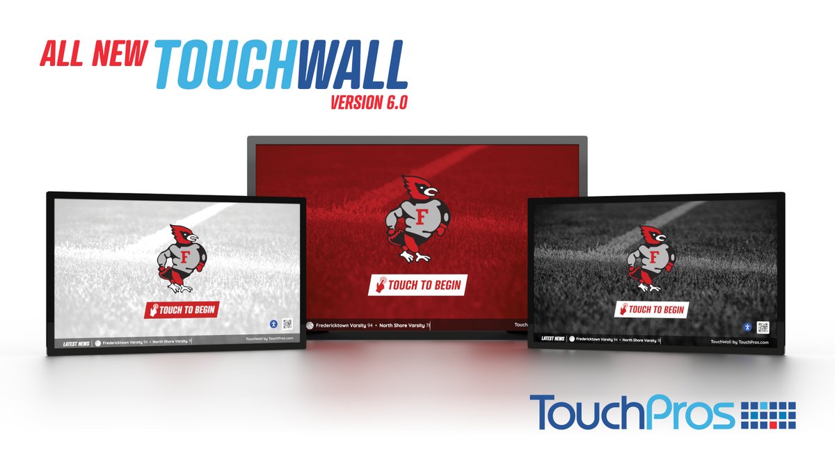 touchpros's tweet photo. #TouchWall6 makes engaging with your student body easy by highlighting your social media accounts on your #TouchWall. It’s all part of the #InteractiveHallofFame experience. https://t.co/gKsrQdA2h4