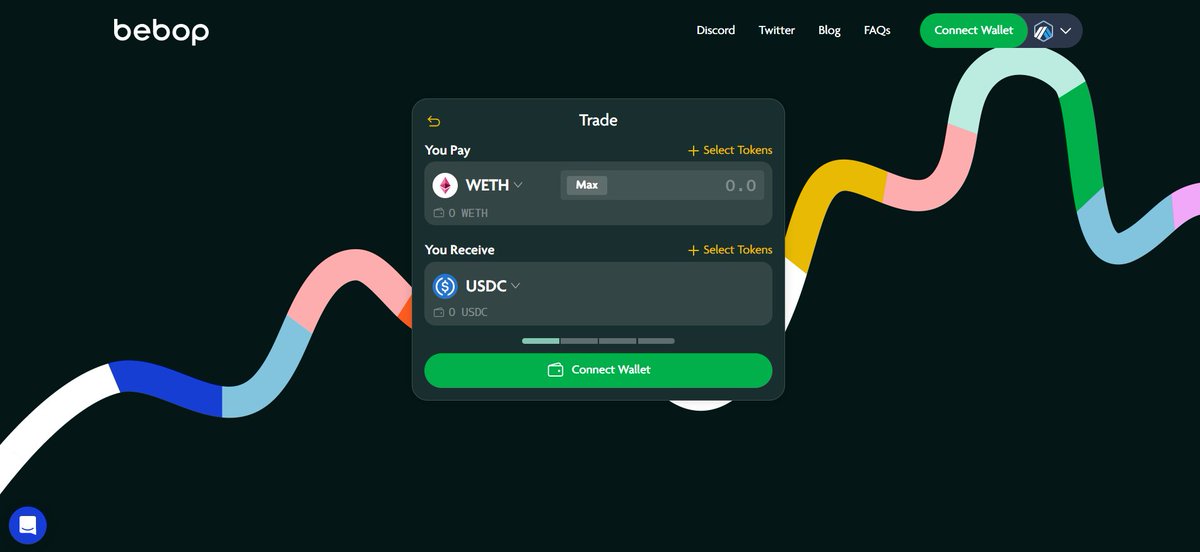🚨 #klikamy i działamy

Bebop i swapy na Arbitrum:
🔸bebop.xyz/trade

1. Łączymy się naszym portfelem MM.
2. Zaznaczamy swoją obecność poprzez transakcje.

Mówię o tym ponieważ dzisiaj uruchomili u siebie sieć Arbitrum a nadal nie mają tokena

retweet/like mile widziany🪂