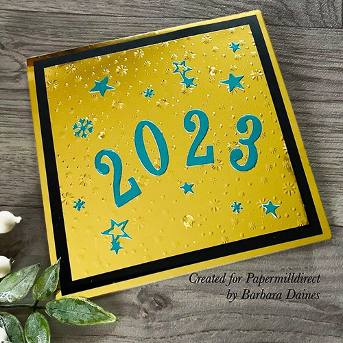 papermilldirect's tweet photo. Hello 2023! 
Tell us what you're most excited about this year? 
📷 = DT Barbara https://t.co/AiqGSy9Qcp