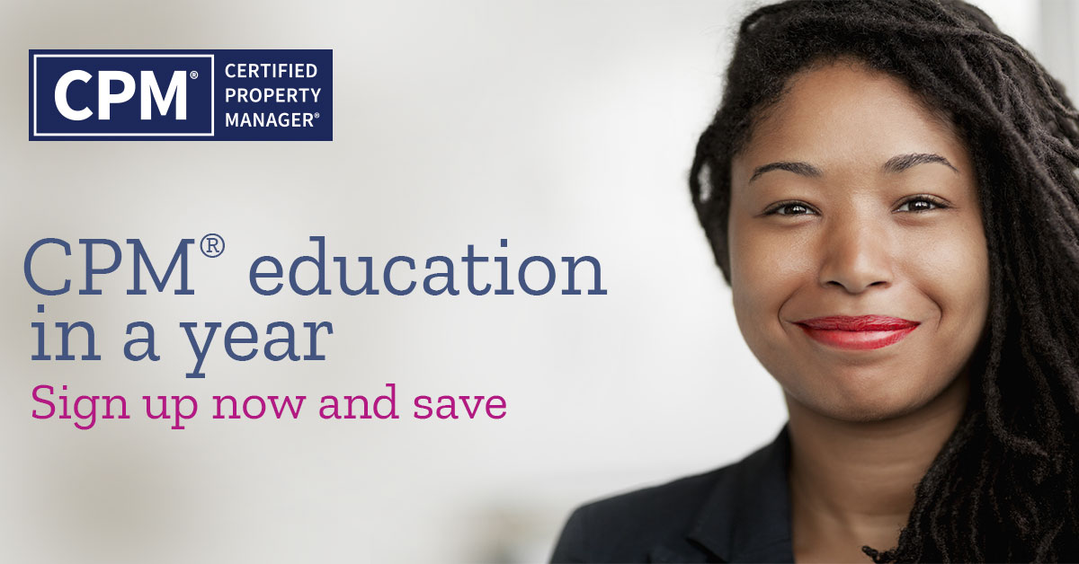 New year, new resolutions? Let us help you get one checked off your list. #IREM is now offering a fast-track path to earn your CPM. Complete your goals while saving time and money. Choose one of our special bundle offers that fit your schedule. ow.ly/t52J50MhhKx