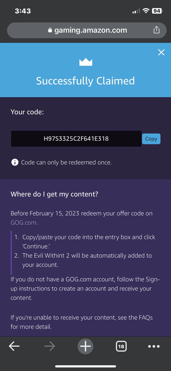 amkendralee's tweet image. Code for evil within 2 #gamecode #gamer #free Good luck 💚