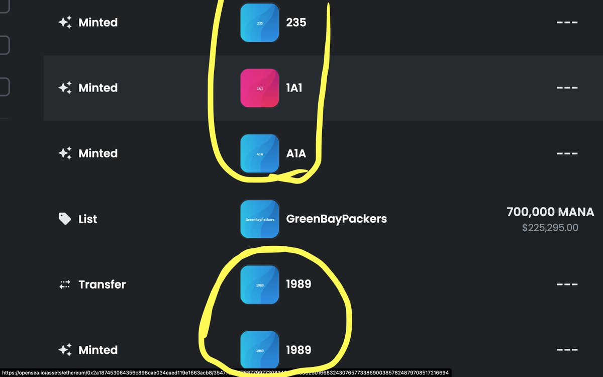 sidomains's tweet photo. Digit's & Palindrome's proven to be popular, even in the metaverse π
#decentraland #web3 #ens #ensdomain #999dcl #dcl #web3domains #Domains #domainnames #metaverse https://t.co/eIZAJJR1e1