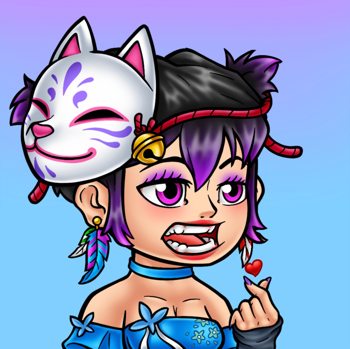 Just covered my ugliest Rascal with this sick RasGal. Congrats to @JellyeSportsNFT on the launch of their new cosmetics store, process was smooth and easy! 😈