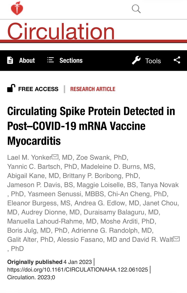 COVID vaccines clearly reduce risk of severe disease/complications. Rarely, post-vaccine myocarditis can occur. 

Grateful for this collaborative effort to understand why this happens. 

Hope this helps treatment/vaccine development.

@MGH_RI <a href="/BrighamResearch/">Brigham and Women’s Research</a> <a href="/BCH_Innovation/">BCH Innovation News</a>