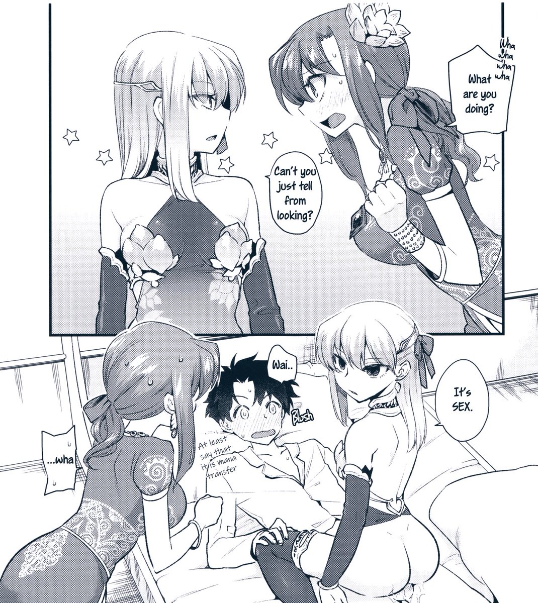 I wonder why humanity has grown so shy about these basic things.

They go on and on about the power of Love and such, yet they decry the highest expressions of it as lesser 'Smut'

How annoying~