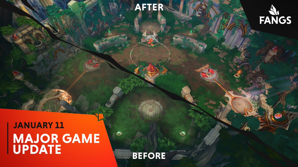 ‼️ MAJOR GAME UPDATE INBOUND ‼️

On Jan 11, we will launch the first of many patches planned for 2023! It includes:
🔥New and Revamped Features
🔥Balance and Performance Updates
🔥New In-game Assets
🔥Onboarding Improvements
&amp; more!

We cannot wait to share more—stay tuned!