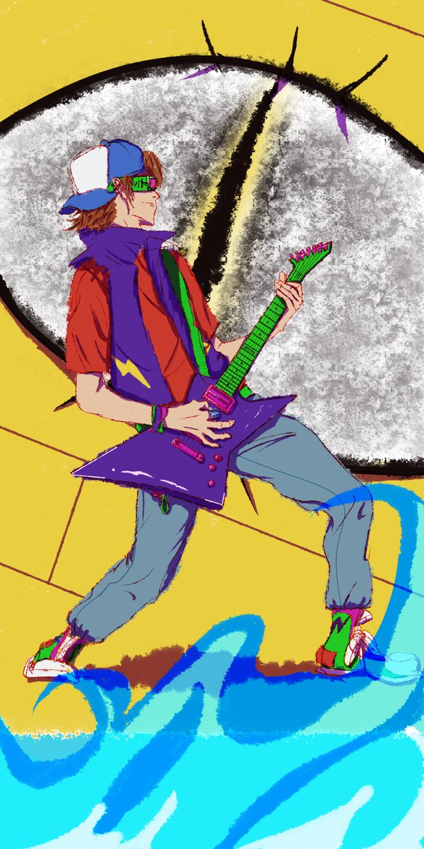 Corvusjustabird's tweet photo. ๐ฅ๐ต"Devil Trigger"๐ต๐ธ
Dippy in electric guitar
#DippyFresh
#GravityFalls
#BillCipher https://t.co/qRfKLgisha
