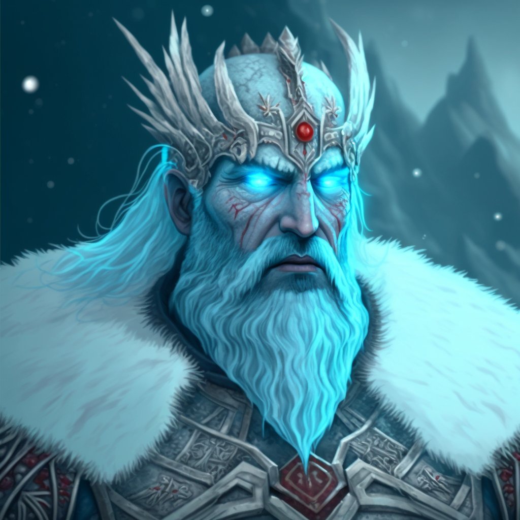 Iceking_sol's tweet photo. In a kingdom nestled in the icy peaks of the European mountains, there was once a king like no other. He was a powerful ruler, respected by all who knew him, and feared by those who opposed him. Despite his great strength... https://t.co/pN2UcqAcix