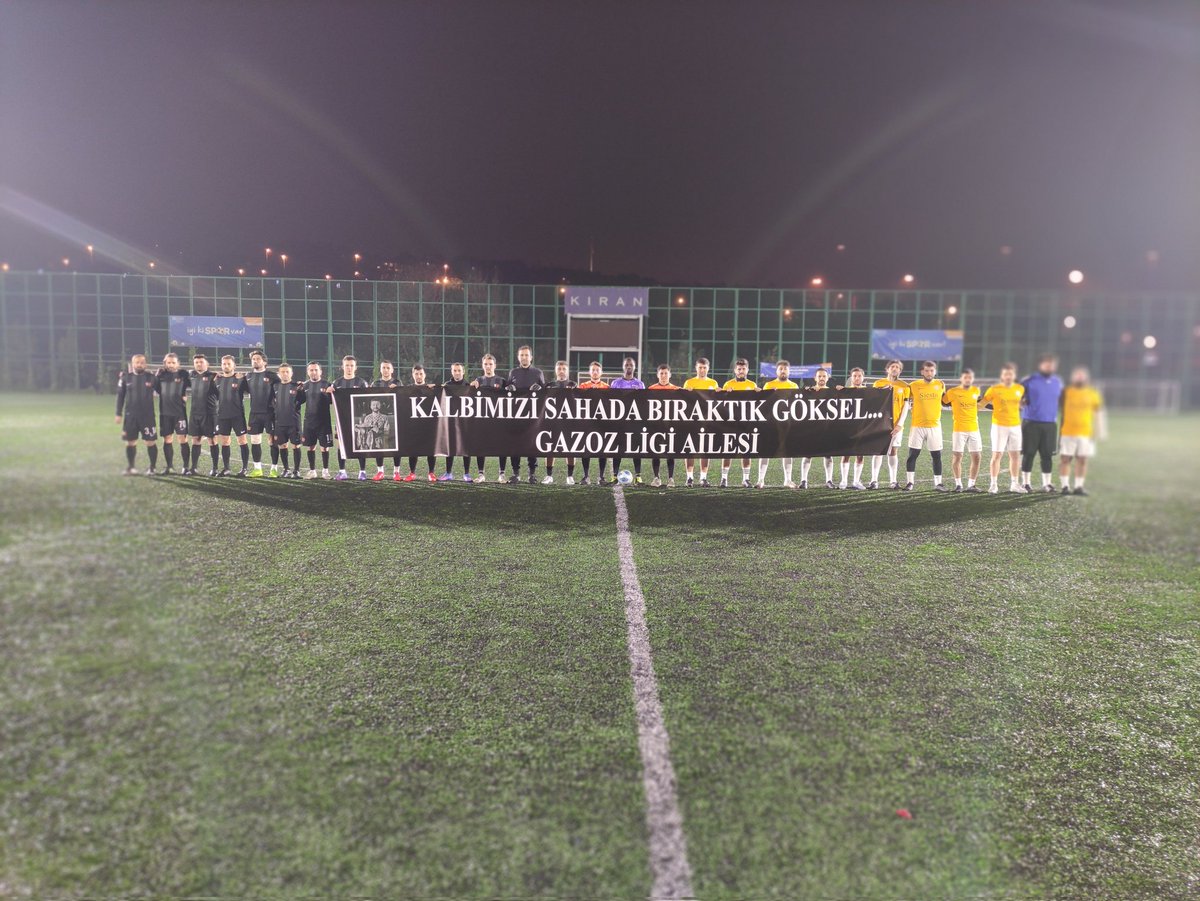 gazozligi's tweet photo. 2023 Yılının ilk maçı hüzünlü bir saygı duruşu ile başlıyor. 
Avamgücü v Tiyatro 

Göksel, kalbimizdesin. https://t.co/ldfMxGz8gw
