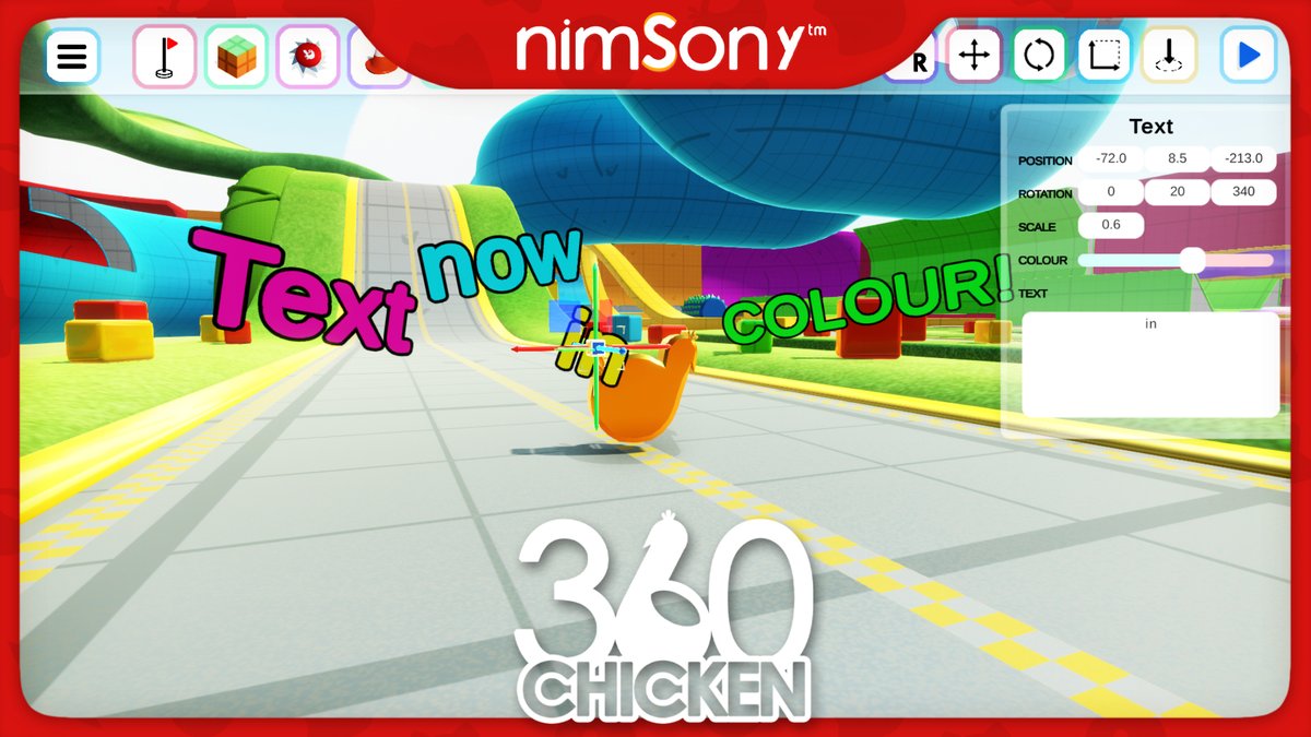 nimsoStudios's tweet photo. #360Chicken has so many new blocks, new mechanics, new goals!
The level editor is now nearly perfected!
Even more content coming to the game then it will be ready for release.
Also, I'll probably do a short update video soon since I haven't uploaded anything for over a month. https://t.co/iV9eCOooRK