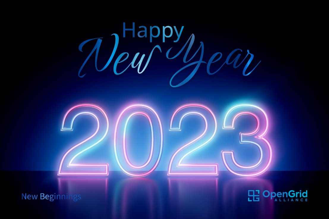 opengridallianc's tweet image. The new year brings new opportunities. We hope for many fruitful collaborations in 2023 in #edgecomputing and #opengrid. Cheers to health, happiness, innovation, and prosperity in 2023!
#newyear #newsyear2023 #opengridalliance #oga