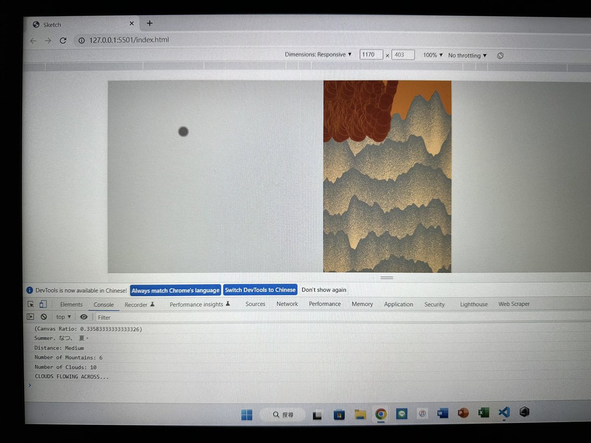 tsaiadrian's tweet photo. Almost done with my first #GenerativeArt project and I’m excited about this! 

#generative #art #p5js #Web3 #fxhash https://t.co/SIGqRtQJEI