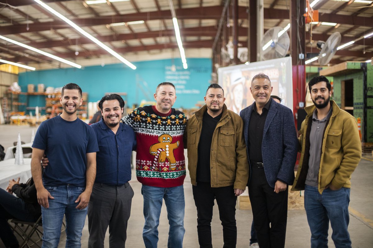 plantprefab's tweet photo. In December, we hosted a holiday gathering at our Rialto factory to spread some cheer and thank our employees for all their hard work in 2022! After such a great year, we can't wait to see what this team will achieve in 2023 as we work together to transform the housing industry! https://t.co/WHcwbuprDQ
