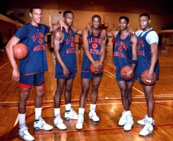 KennyBattle33's tweet photo. We were some Bad Dude’s 5 NBA Players All from the State of Illinois 🤩 https://t.co/CcGWOanlN9