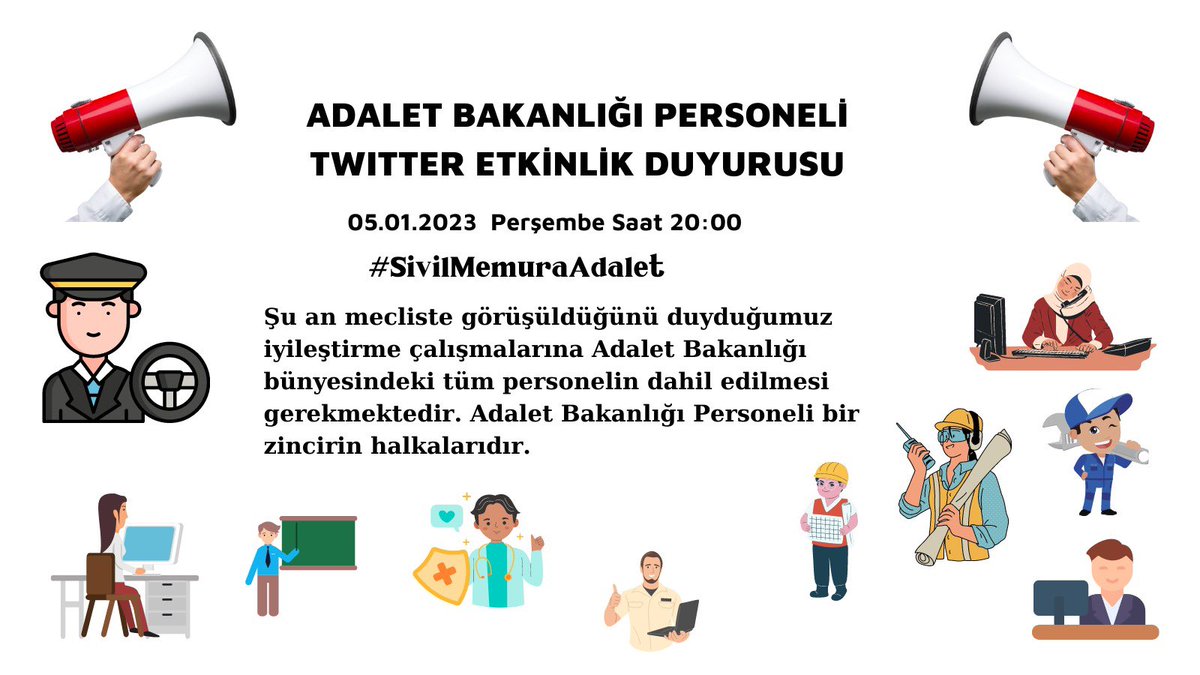 #Sivilpersoneleadalet 

Katılım için telegram

t.me/Adaletmemurlar…