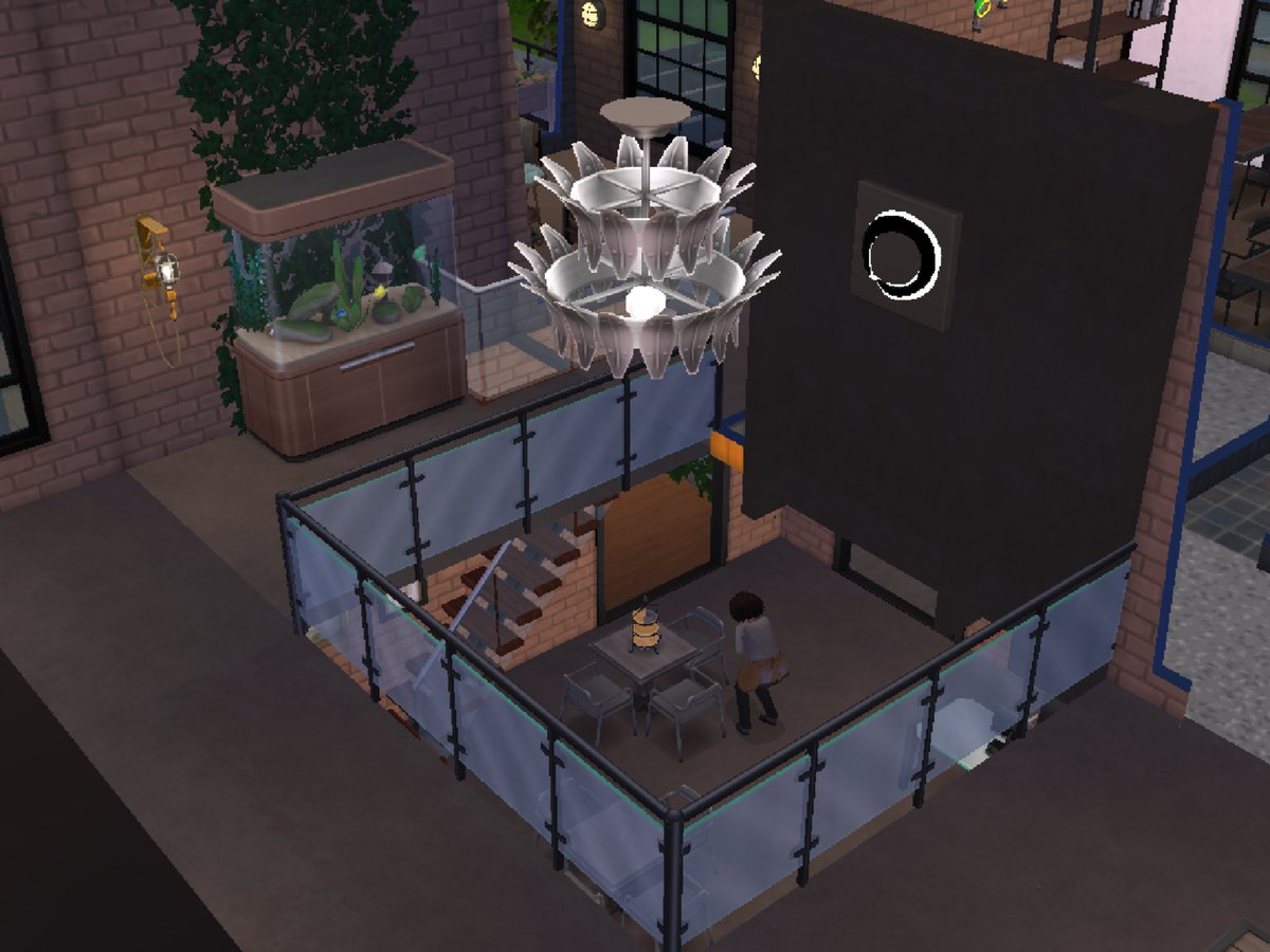 himawan_yw's tweet photo. Industrial Kitchen & Bar
#TheSims #TheSimsMobile #MyBalconyBuild https://t.co/epGckxzHza