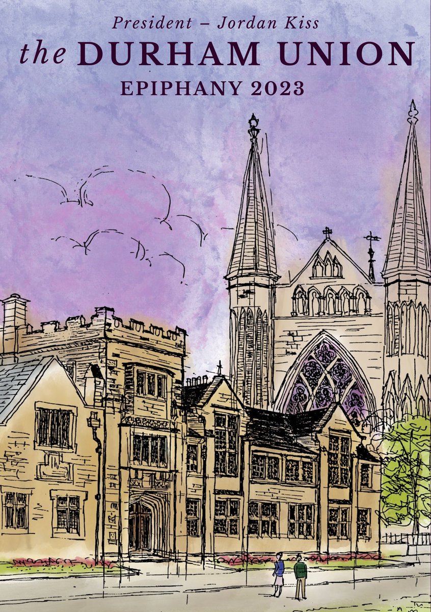 I am thrilled to present to you the Durham Union Society's Epiphany 2023 Term Card. dus.org.uk/term-card/