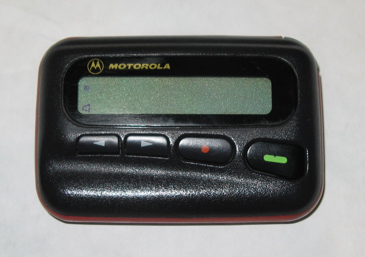 GenXBootstrap's tweet photo. When I first began my career, I had a pager, a long-distance calling card, and a day planner.

Low-key miss those days. https://t.co/lmuRXAIRW9