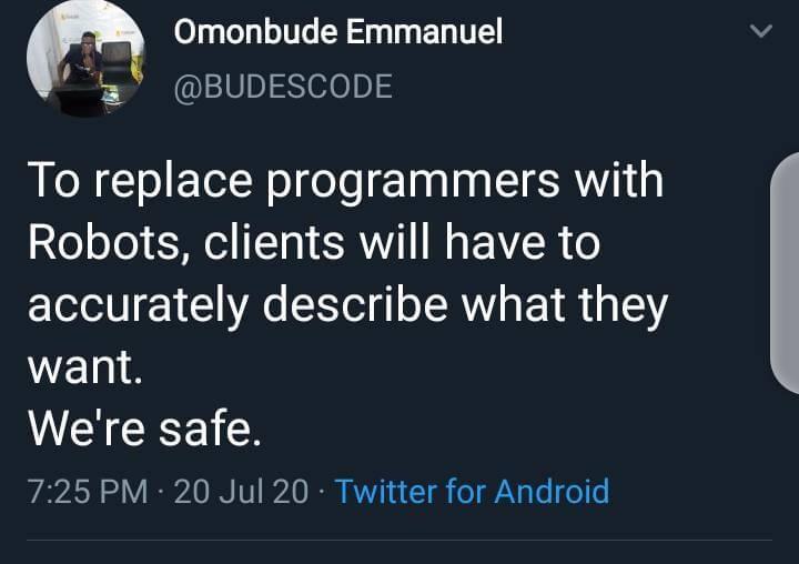 ComedyCoding's tweet image. #programming #code #programmer #coding #javascript #python #java #programmers #php #development #webdevelopment #meme #funny #linux #developer #tech #computerscience #programmingmemes #computer #programmerhumor