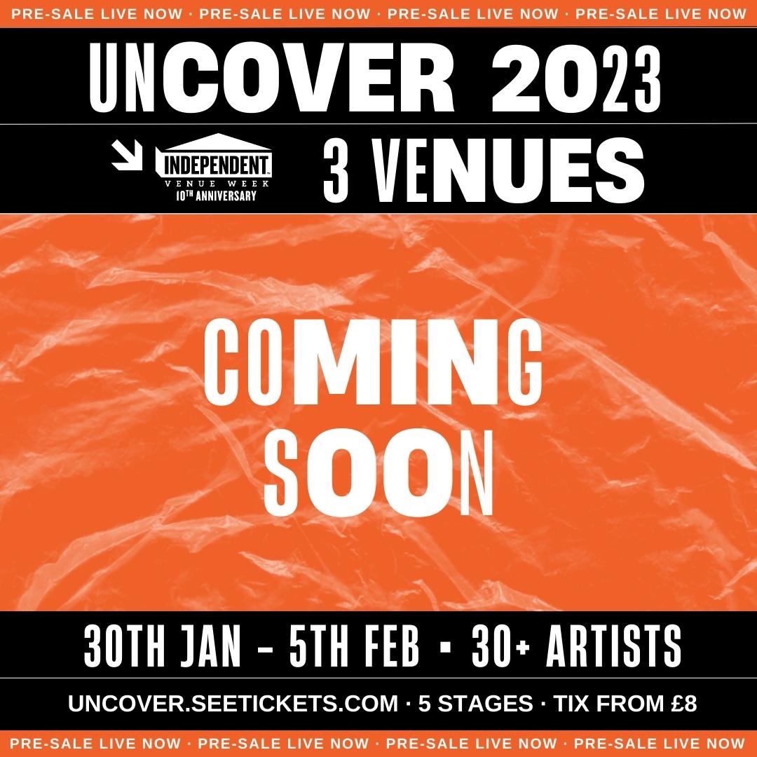 💙 UNCOVER 2023 💙 After an incredible time at last year's weekender, we're BACK with an even bigger event featuring up-and-coming local talent plus some surprise out-of-town artists 💥