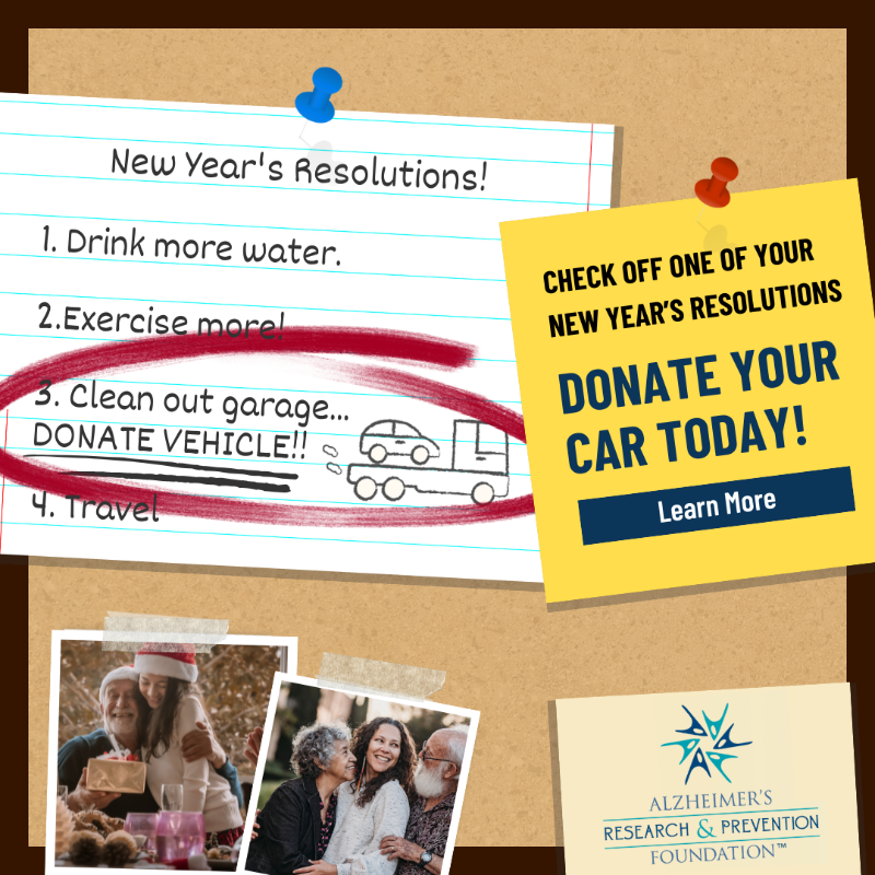 PreventAD's tweet photo. Support @PreventAD in 2023 by donating your old car at: https://t.co/DhxgdwV48D ❤
Our team will pick it up for FREE, sell it, and then use the proceeds to support Alzheimer's research. ❤🙏
#CARS4Good
#PreventAD #Alz #Alzheimers #Dementia
#newyearnewme #newyearsresolution