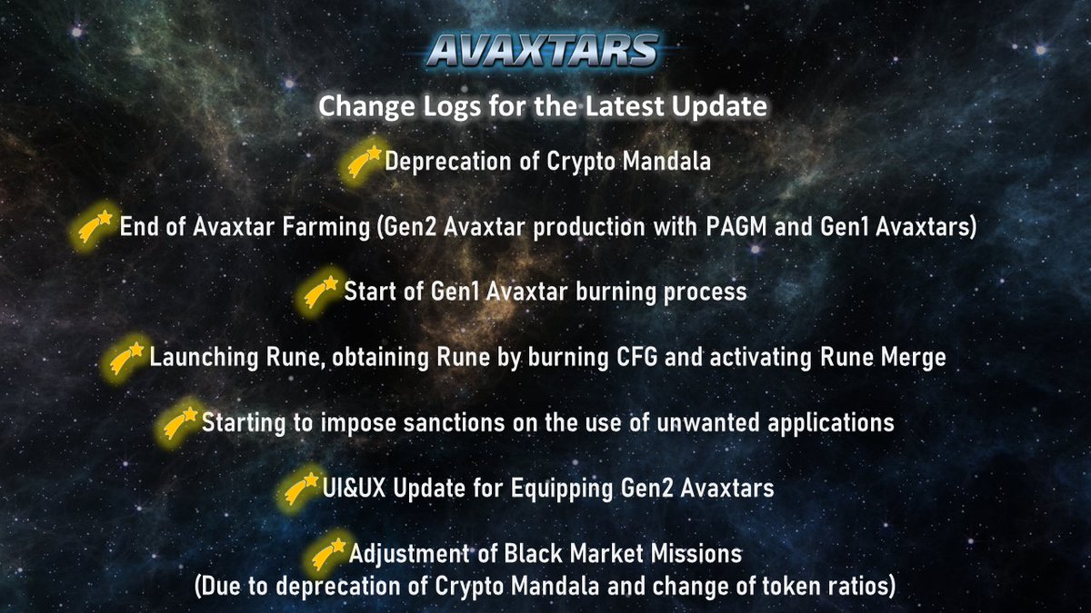 Avaxtars_Game's tweet photo. 🔥 The website is live again!

🔧Here are the change logs of the latest update.

😎Don't forget to check Medium too.

https://t.co/apXy9xuIaS

#AVXT #Gamefi #PlayAndEarn #NFT #AVAX #Avalanche #Avaxtars #PlaytoEarn https://t.co/gWvr0NxLXu