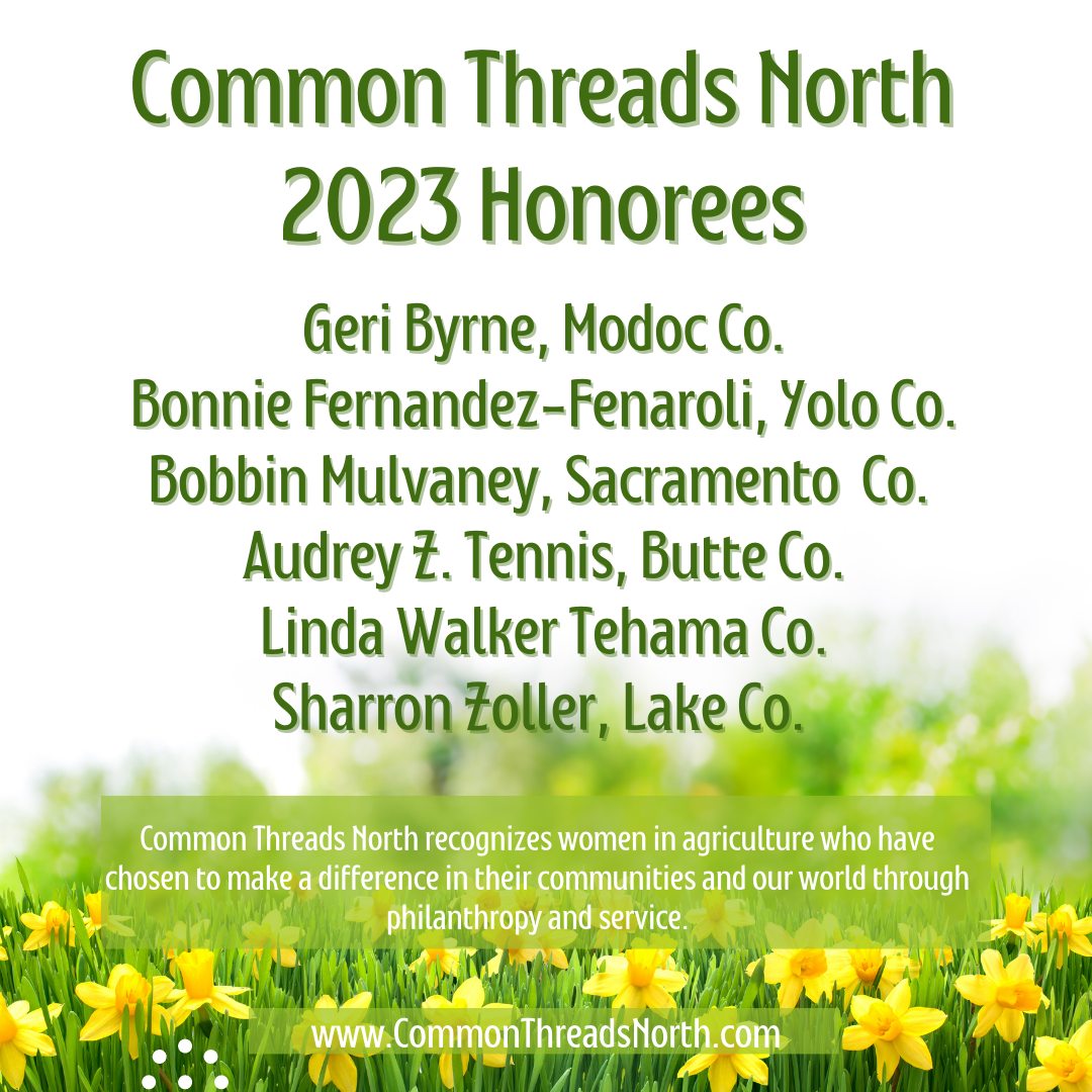 A very big congratulations goes out to CWA State President Sharron Zoller for being selected as a Common Threads North 2023 Honoree! 

Sharron is a passionate advocate of ag and we're so fortunate to grow under her leadership. 🥳

#TeamCWA