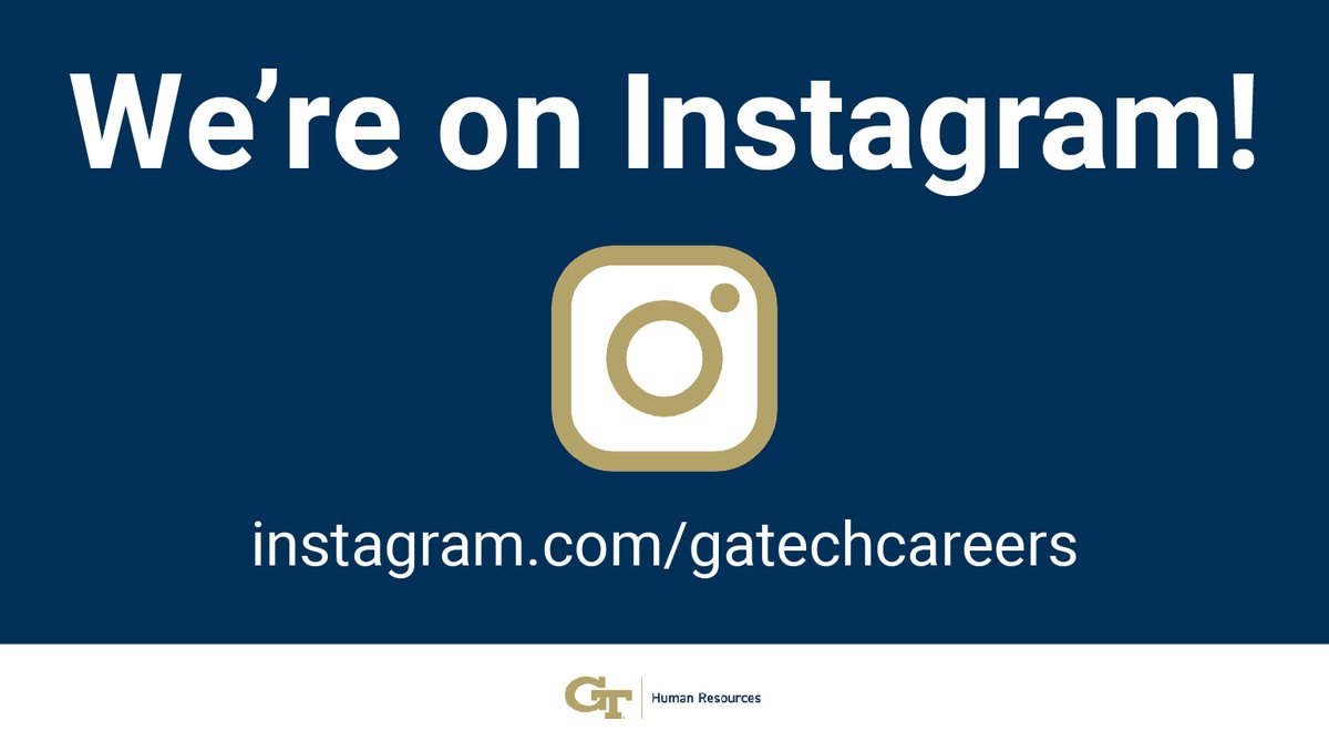 Georgia Tech Human Resources tweet media
