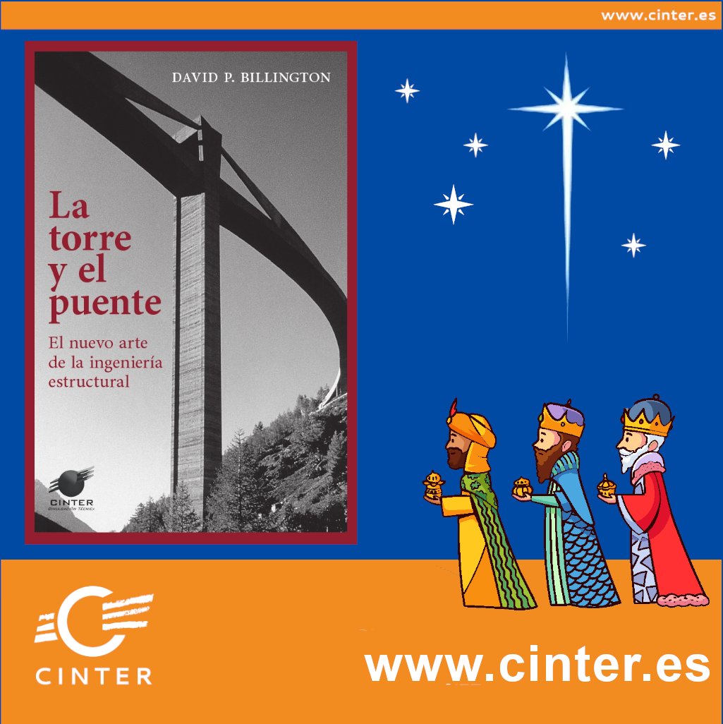 Si te apasiona la ingeniería y la arquitectura no olvides pedir un buen libro en tu carta para los Reyes Magos y deja que CINTER Divulgación Técnica ayude a crear la magia.

cinter.es

#libro #ingeniería #arquitectura #feliznavidad