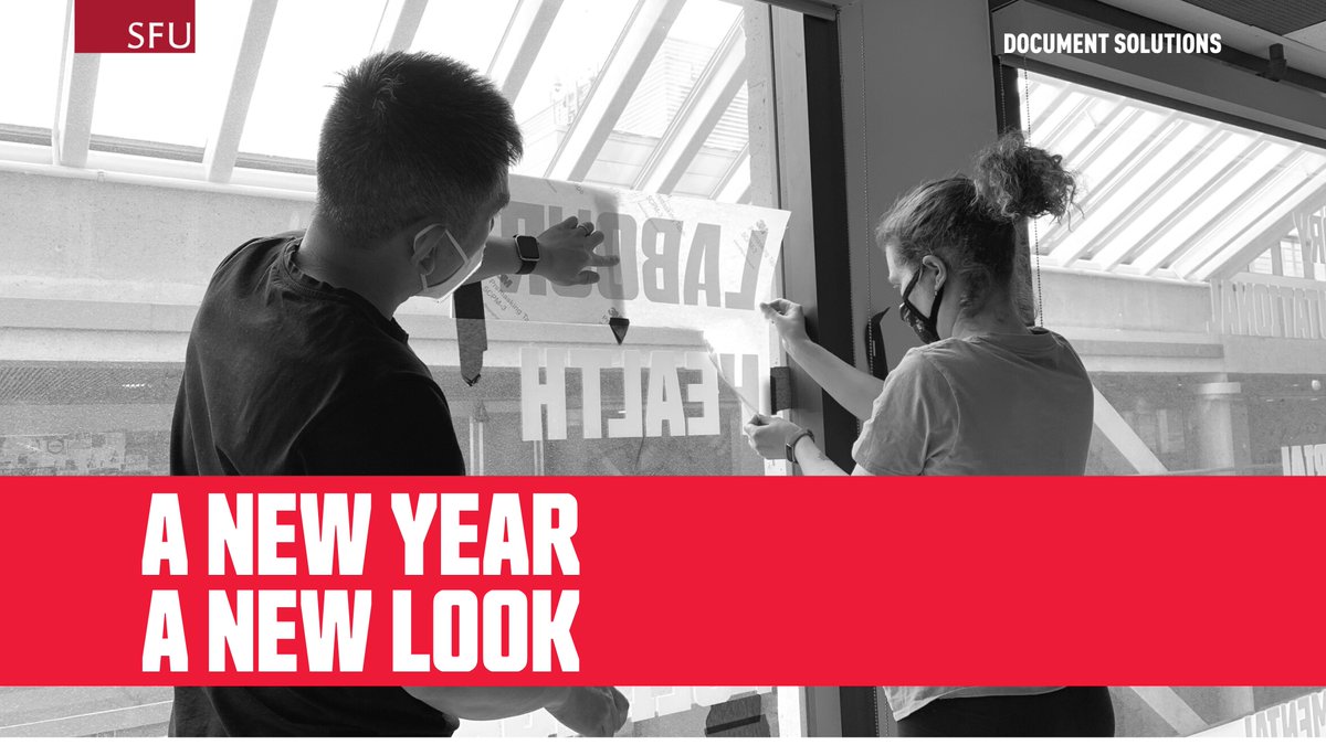 SFUAncillary's tweet image. We offer a wide range of options from window and floor treatments to banners and posters of various sizes!

Come visit us in MBC001 for a free consultation today! 

#docsol #sfu #documentsolutions #morethanprint