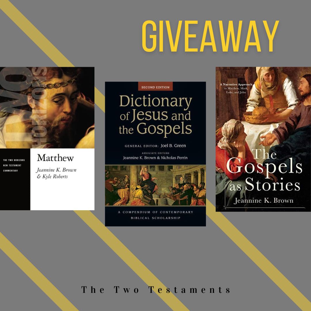 Episode on Matt 8-11: loom.ly/-h7p6g0
We are giving away 3 books by Dr. Brown: Dictionary of Jesus &amp; Gospels; Matthew Commentary; Gospels as Stories. To enter, follow, like, &amp; retweet this by Sunday, Jan 8. US only. Thanks <a href="/ivpacademic/">IVP Academic</a>, <a href="/BakerAcademic/">Baker Academic</a>, <a href="/eerdmansbooks/">Eerdmans Publishing</a>