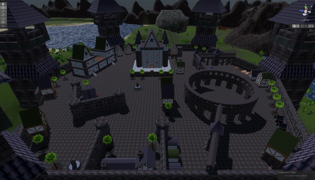 NiceDay46757004's tweet photo. Creating a town (work in progress)

#unity #gamedev #devlog #indie #indiegame #rpg #mmorpg #modelling #fantasy #newgame https://t.co/sv2elcY5Op