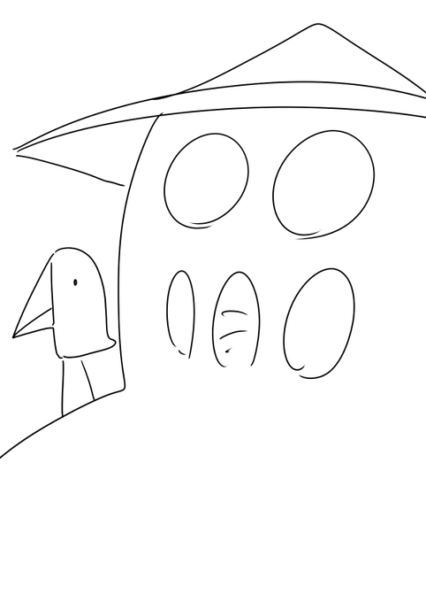 たらこまん「無償でクソ適当にブラハ描いてくれってDM来たわ、一生アイコンに使うんだって」
くば「じゃあ俺が描くわ」

渾身のブラハです 