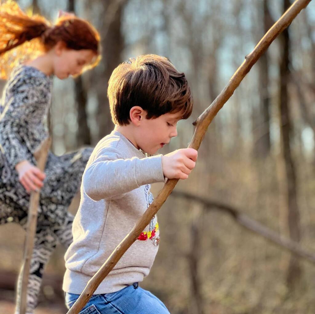 matt_laubhan's tweet photo. Why is it that sticks make all outdoor adventures better?? #PennyFace #SuperLeo #nnbbl #njalgbabg @emilyontv https://t.co/sQlHiDdsYc https://t.co/fVXzWa13lA
