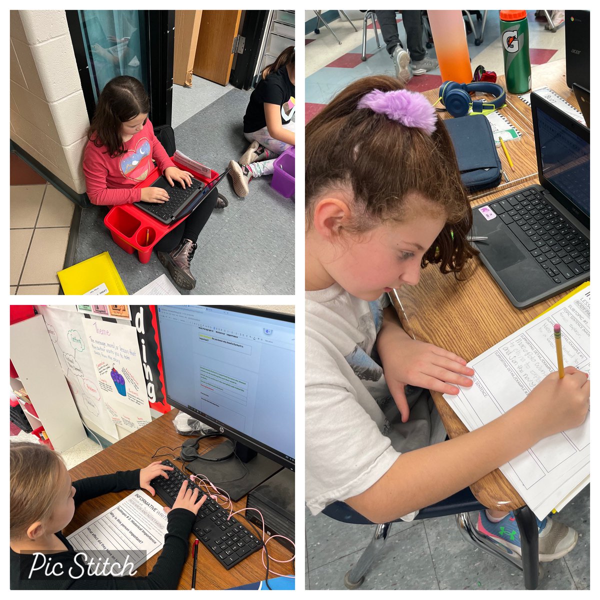 SolleyAACPS's tweet photo. Great researching and informational writing in 4th grade! #AACPSAwesome https://t.co/mYGvrE4fk1