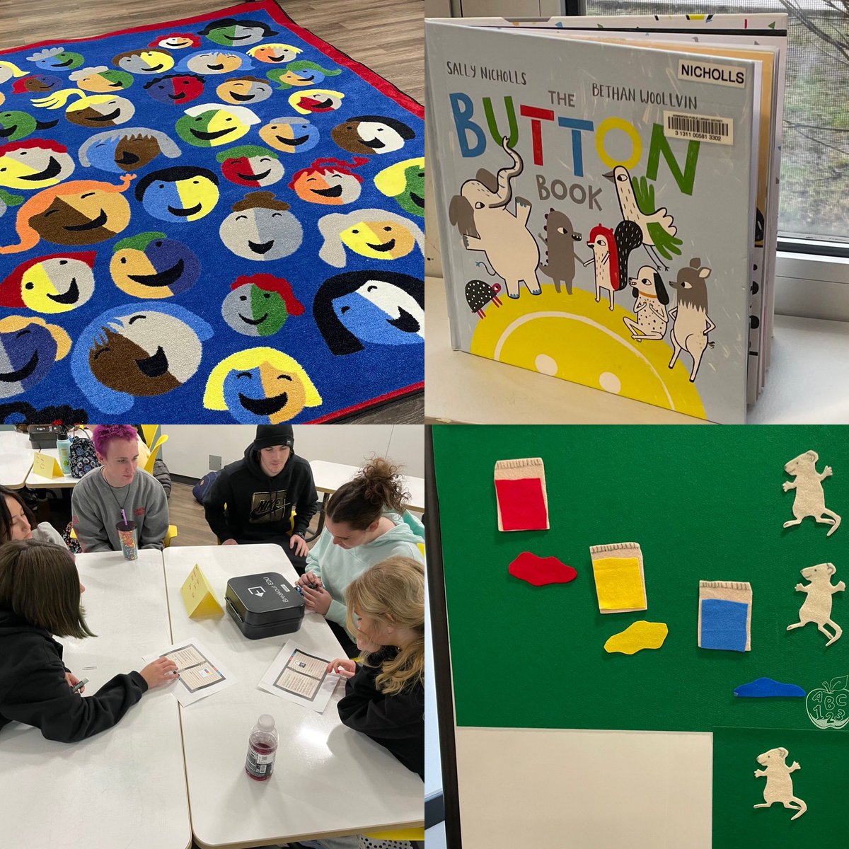 ilibrarian16's tweet photo. Welcome back! Started 2nd semester with Early Childhood classes learning about Circle Time @dgslibrary #dgspride https://t.co/gQOohjRH0J