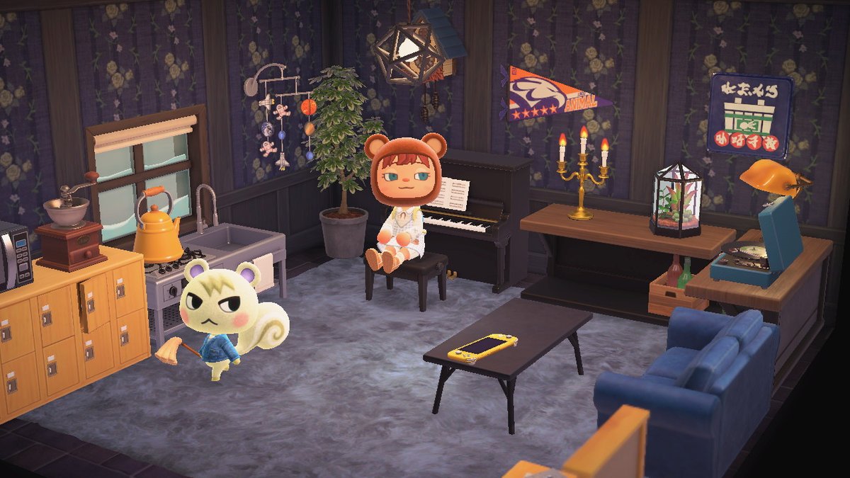 FroncedaBrenda's tweet photo. He venido a visitar a Munchi en mala hora creo, esta con la limpieza . 
#AnimalCrossingNewHorizons #AnimalCrossing #ACNH #NintendoSwitch https://t.co/fXdbwjOQRf