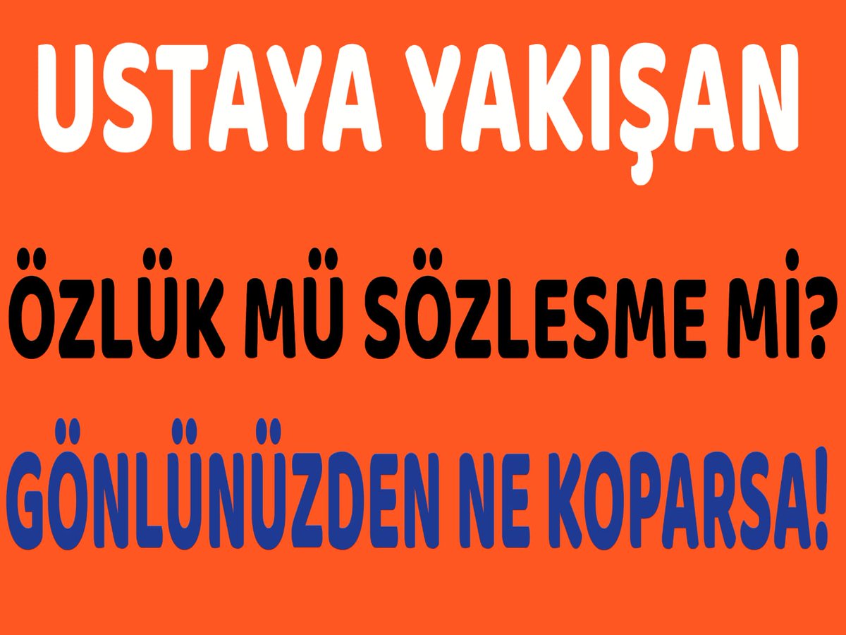 <a href="/M_akif69/">Akif Hoca</a> <a href="/RTErdogan/">Recep Tayyip Erdoğan</a> <a href="/meral_aksener/">Meral Akşener</a> <a href="/vedatbilgn/">Vedat Bilgin</a> <a href="/csgbakanligi/">T.C. Çalışma ve Sosyal Güvenlik Bakanlığı</a> <a href="/tcmeb/">Millî Eğitim Bakanlığı</a> <a href="/_aliyalcin_/">Ali YALÇIN</a> #UstaÖğreticiHakkınıİstiyor
👆👆👆👆👆👆
<a href="/RTErdogan/">Recep Tayyip Erdoğan</a>  <a href="/meral_aksener/">Meral Akşener</a> <a href="/vedatbilgn/">Vedat Bilgin</a> <a href="/csgbakanligi/">T.C. Çalışma ve Sosyal Güvenlik Bakanlığı</a> <a href="/tcmeb/">Millî Eğitim Bakanlığı</a> 
<a href="/_aliyalcin_/">Ali YALÇIN</a> usta öğreticiler olarak yıllardır yaşanan mağduriyetin son bulmasını ve statü ve özlük haklarımızı istiyoruz.