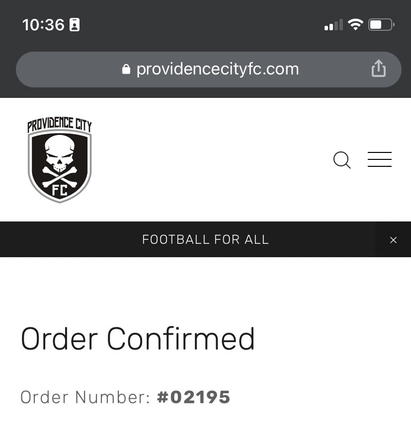 Another @providencecity_ order on the way. 🏴‍☠️