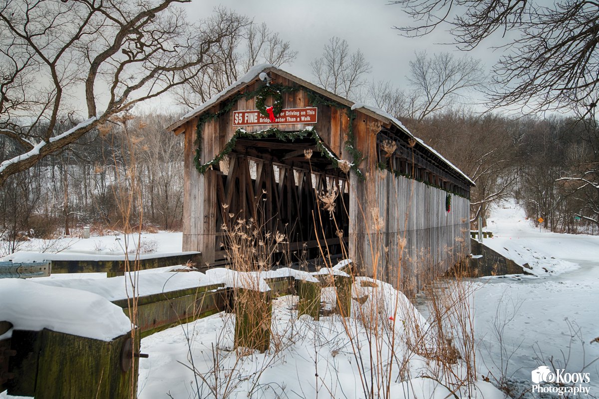 I traveled around to explore some of the covered wooden bridges. 
#WinterIsComing #WINTER #Michigan  #travelphotography #traveling #Bridge #coveredbridge #puremichigan #NaturePhotograhpy #nature #rural #winterseason #Frozen #photo #photographer #picoftheday #photooftheday