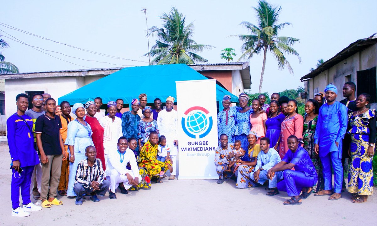 gungbewikimedia's tweet photo. It was all fun and learning @ the end of the year meetup on Jan 2, 2023. Thanks to @Wikimedia_Lagos for the collaboration. https://t.co/ESOaBYwasM