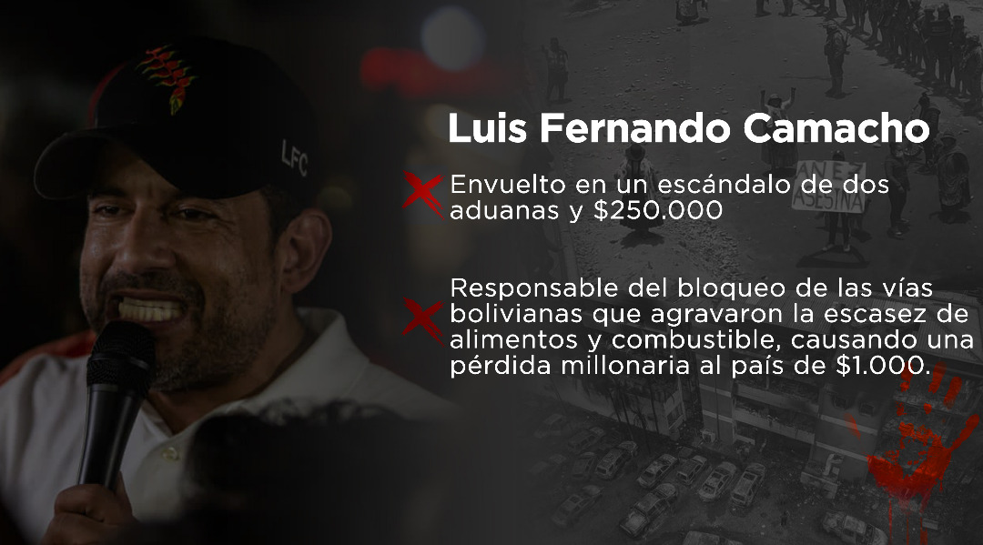#BoliviaHaceJusticia contra Luis Fernando Camacho principal participante en las masacres de Sacaba (Cochabamba) y Senkata (La Paz) en noviembre del 2019, que dejaron 36 fallecidos y 120 heridos en #Bolivia 🇧🇴

<a href="/evoespueblo/">Evo Morales Ayma</a> <a href="/NicolasMaduro/">Nicolás Maduro</a>