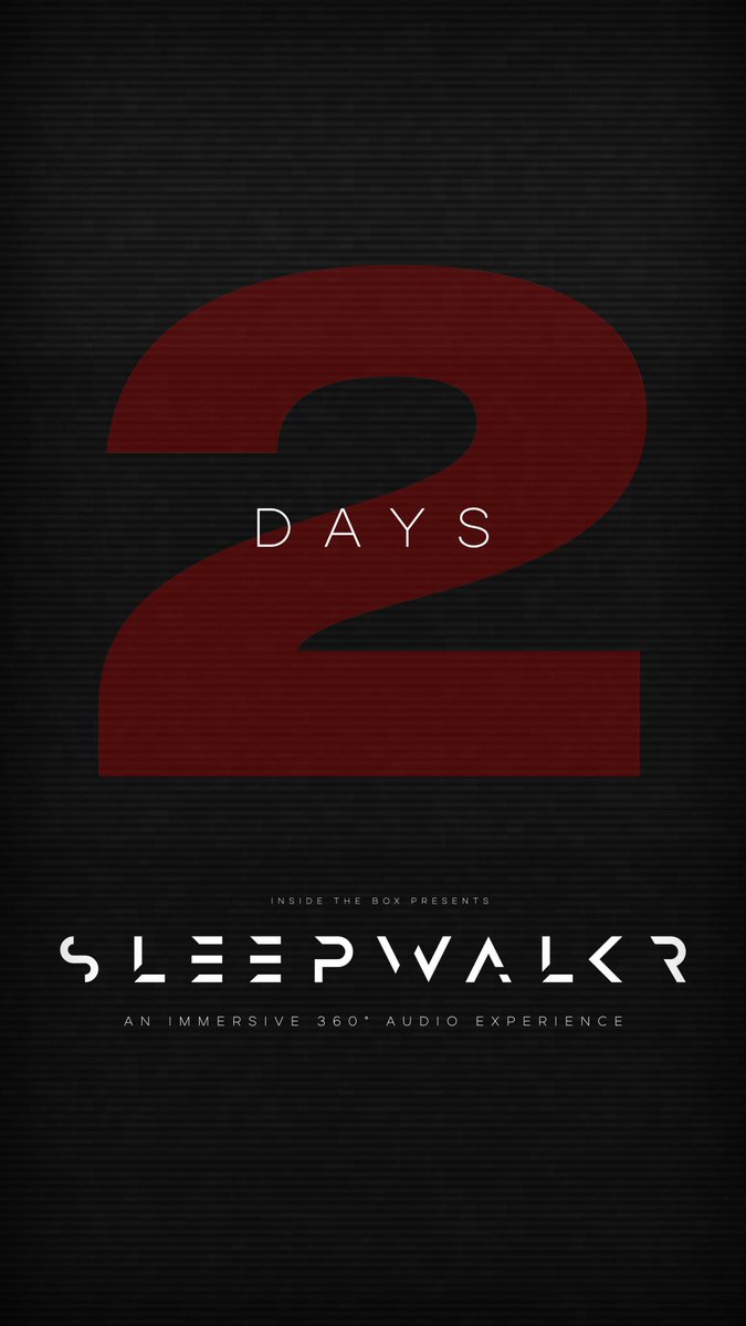 opecheehaunt's tweet photo. 2 DAYS until SLEEPWALKR opens this Friday! https://t.co/aESjuSSOgc #SLEEPWALKR https://t.co/YgsuznKJER