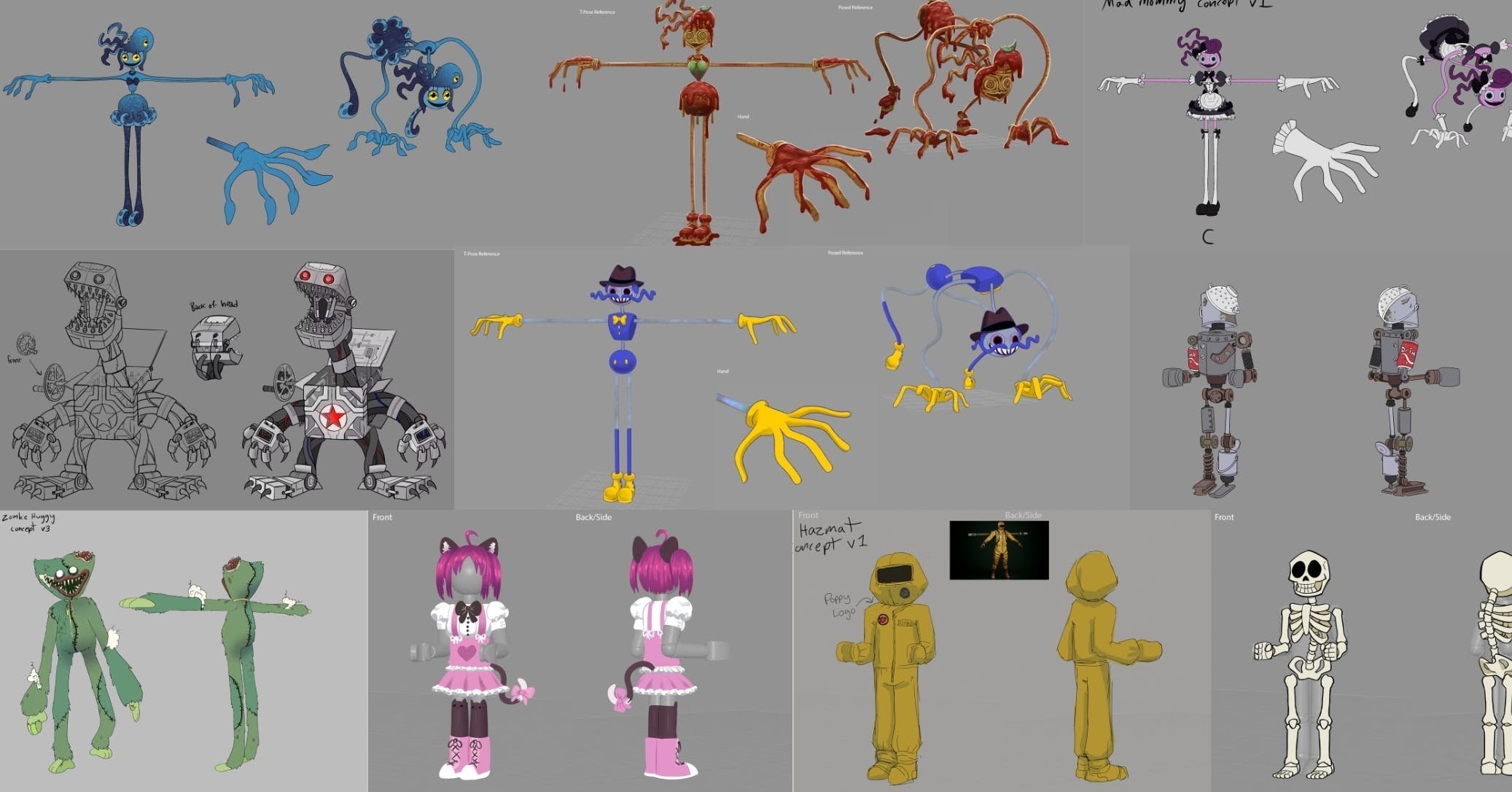 My project playtime skin concepts : r/ProjectPlaytime