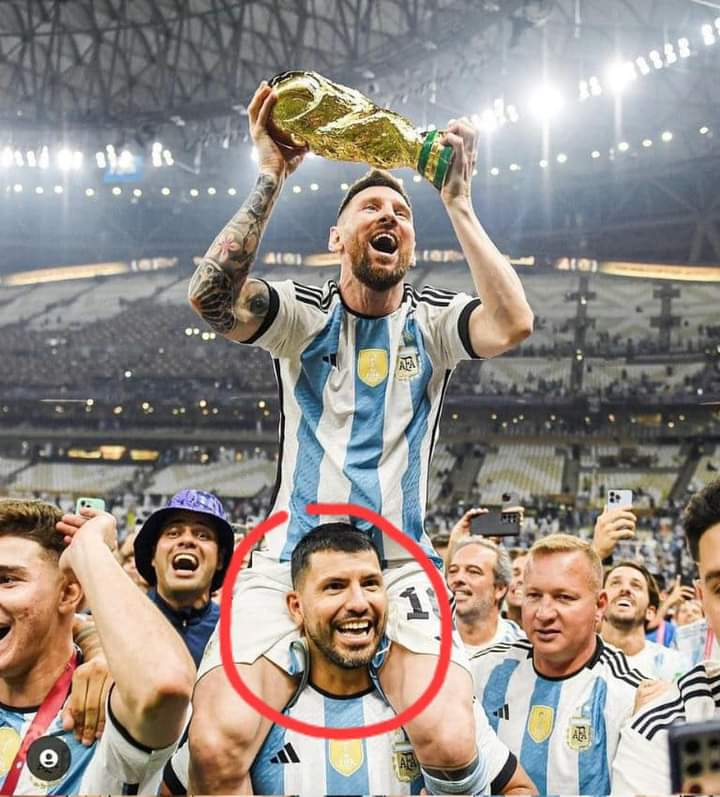 Quiero una amistad como la del Kun y Messi